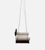 Relxa Solid Wood Relxa Rollable Back Swing In Rosewood Colour