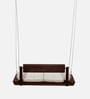 Relxa Solid Wood Relxa Rollable Back Swing In Rosewood Colour
