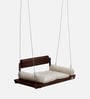 Relxa Solid Wood Relxa Rollable Back Swing In Rosewood Colour