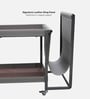 Remi trolley Cocktail Table In Taupe Colour