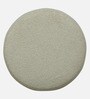 Remona Boucle Fabric Round Pouffe in Lunar Grey Colour Remona Boucle Fabric Round Pouffe in Lunar Grey Colour