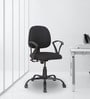 Remus Fabric Ergonomic Chair in Black Colour