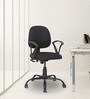 Remus Fabric Ergonomic Chair in Black Colour