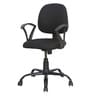 Remus Fabric Ergonomic Chair in Black Colour