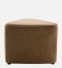 Remy Fabric Pouffe In Brown Colour