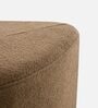 Remy Fabric Pouffe In Brown Colour