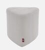 Remy Fabric Pouffe In White Color