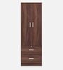 Ren 2 Door Wardrobe in Walnut Finish with Drawers Ren 2 Door Wardrobe in Walnut Finish with Drawers