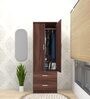 Ren 2 Door Wardrobe in Walnut Finish with Drawers Ren 2 Door Wardrobe in Walnut Finish with Drawers