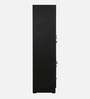 Ren 2 Door Wardrobe in Wenge Finish with Lock