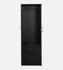 Ren 2 Door Wardrobe in Wenge Finish with Lock