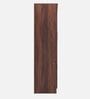 Ren 3 Door Wardrobe  in Walnut Finish with Drawers