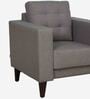 Renata Fabric 1 Seater Sofa In Sandy Brown Colour