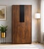 Rennae 2 Door Wardrobe In Sandle Wood Finish