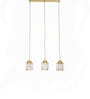 Renne Gold Aluminium Hanging Light