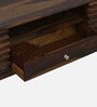 Rennes Sheesham Wood TV Console In Scratch Resistant Provincial Teak Finish For TV's Upto 55"