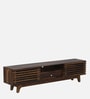 Rennes Sheesham Wood TV Console In Scratch Resistant Provincial Teak Finish For TV's Upto 55"