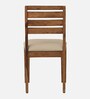 Renton Sheesham Wood 4 Seater Dining Set In Rustic Teak Finish with Drawer