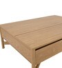 Replay Solid Wood Coffee Table In Light Oak Colour