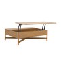 Replay Solid Wood Coffee Table In Light Oak Colour
