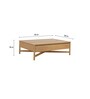 Replay Solid Wood Coffee Table In Light Oak Colour