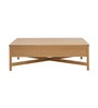 Replay Solid Wood Coffee Table In Light Oak Colour