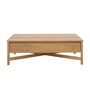 Replay Solid Wood Coffee Table In Light Oak Colour