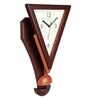 Replica Triangular Brown Plastic Pendulum Clock"byEximDecor