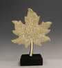Gold Resin & Metal Maple Leaf