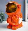 Orange Resin Astro Key And Tissue Holder Showpiece