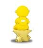 Yellow Resin Astronaut On Star Showpiece