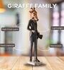 Resin Giraffe Family Showpiece