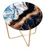 Resin Side Table in Multi Colour