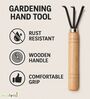 Black Resistant Artisan Hand Cultivator