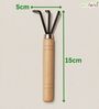 Black Resistant Artisan Hand Cultivator