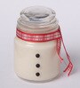 Caramel Christmas Styled Festive Snowman Scented Candle
