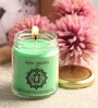 Meditation Rose & Peppermint Heart Chakra Essential Oil Healing Therapy Scented Candle
