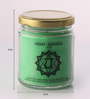 Meditation Rose & Peppermint Heart Chakra Essential Oil Healing Therapy Scented Candle