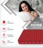 Resteria Golden Fibre Tech.
 Coir 4 Inches Queen Size Mattress in Red Colour
