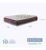 Sanibel Reversible 6 inch Spring Single Mattress in Maroon Colour (With 1 Free Pillow)