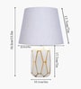Retro Ceramic Base Bedside Table Lamp