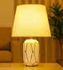 Retro Ceramic Base Bedside Table Lamp