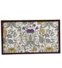Retro Hibiscus  Brown MDF Bed Tray