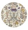 Retro Hibiscus Cream MDF (Set of 4) Table Coaster Reinvention factory