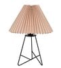 Retro Matt Black Down to the Wire Metal Table Lamp