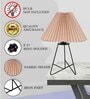 Retro Matt Black Down to the Wire Metal Table Lamp