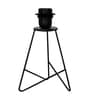 Retro Matt Black Down to the Wire Metal Table Lamp