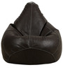 Stillo XXL Bean Bag with Beans in Dark Brown Colour