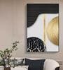 Retro Ring Radial Multicolour Synthetic Wood Wall Art