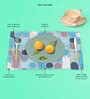Retro Style   Multicolor (18 x 12) Cotton Canvas (Set of 6) Table Placemat